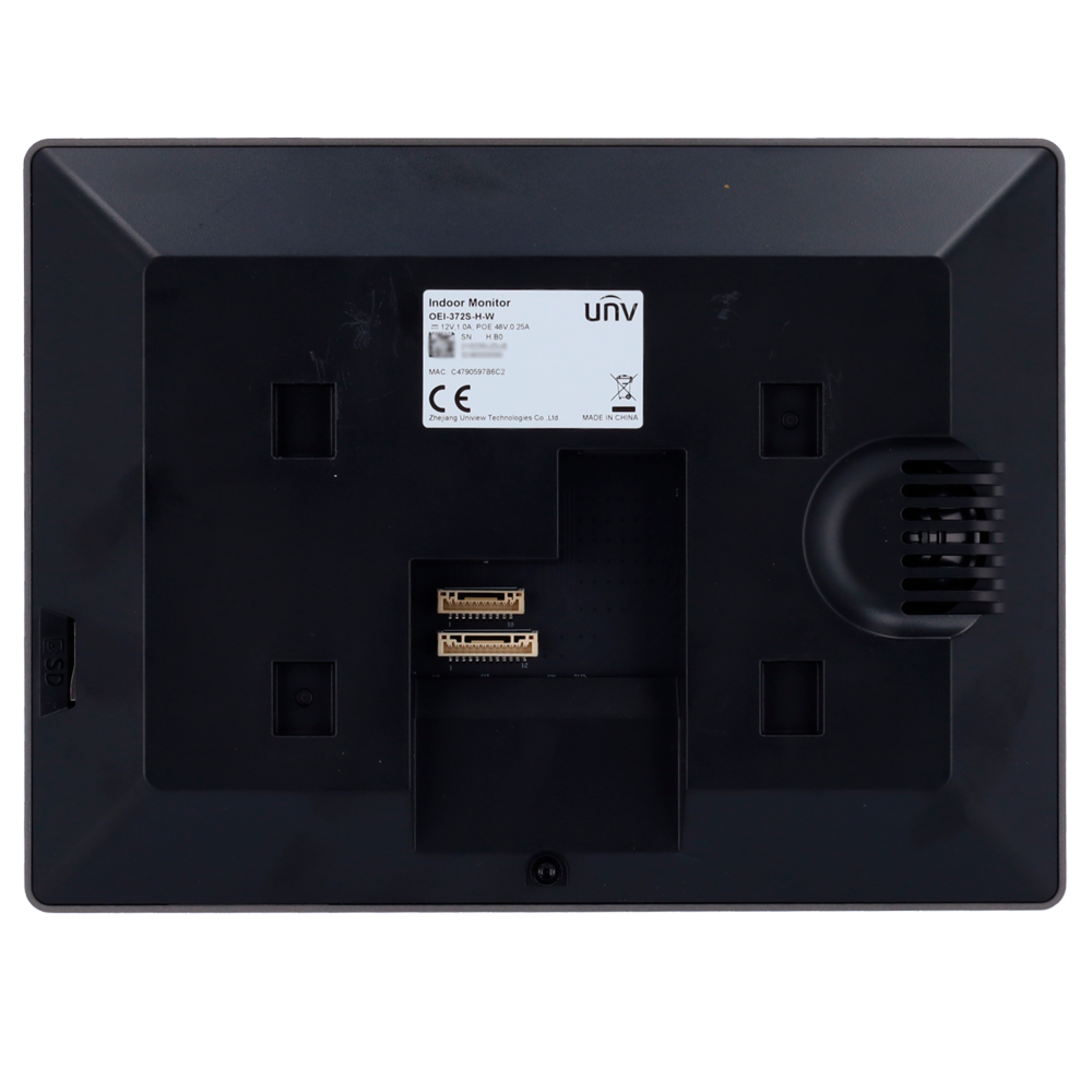 Kit Videoporteiro Uniview Tecnologia IP e WIFI - Painel de entrada + Unidade Exterior + Switch